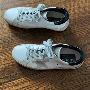 COPY - GOLDEN GOOSE SUPERSTAR 36 White black sued…